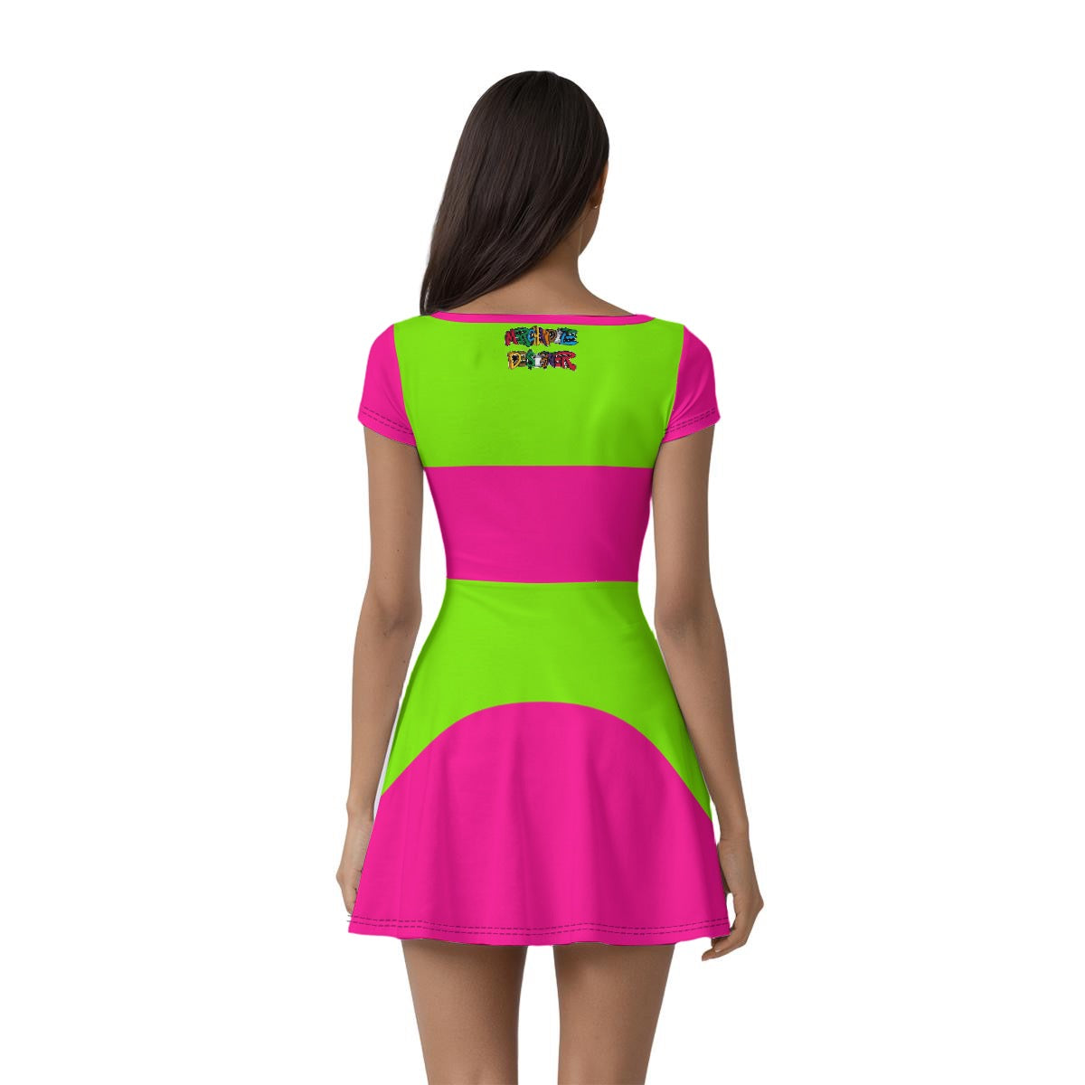 Pink Venom Cash Kitty Women’s Athletic Dress With Built‑In Shorts