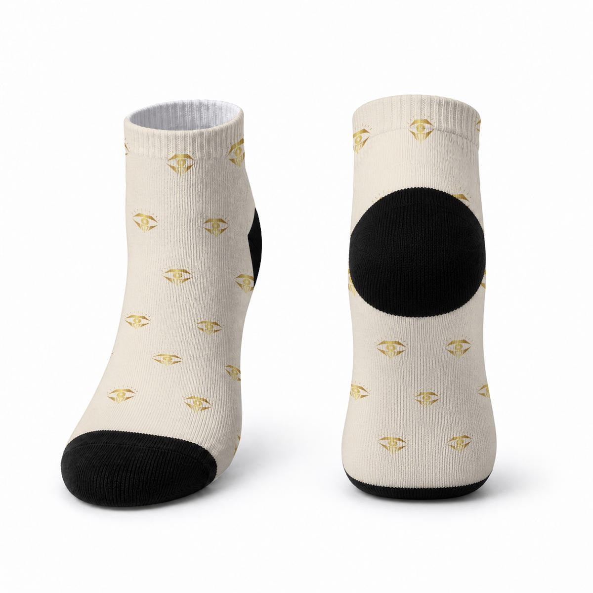 MD signature logo socks-cream