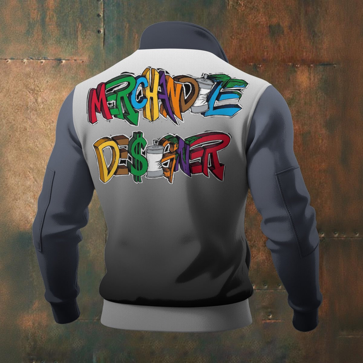 Midnight Labubu Minionz fur Fleece Jacket