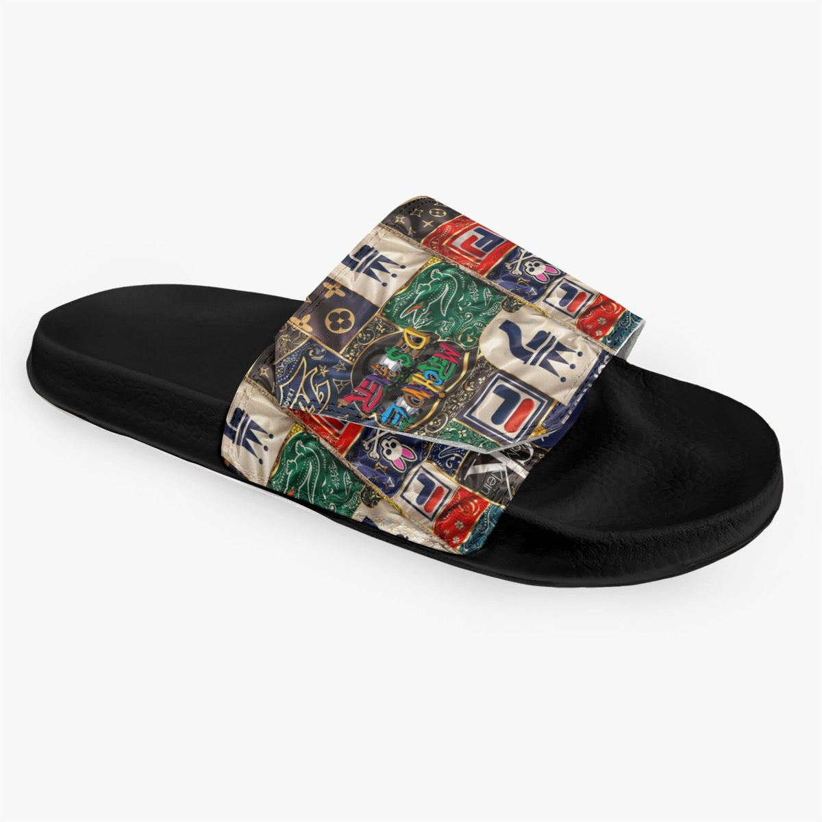 Rebuilt Designer Velcro Slippers