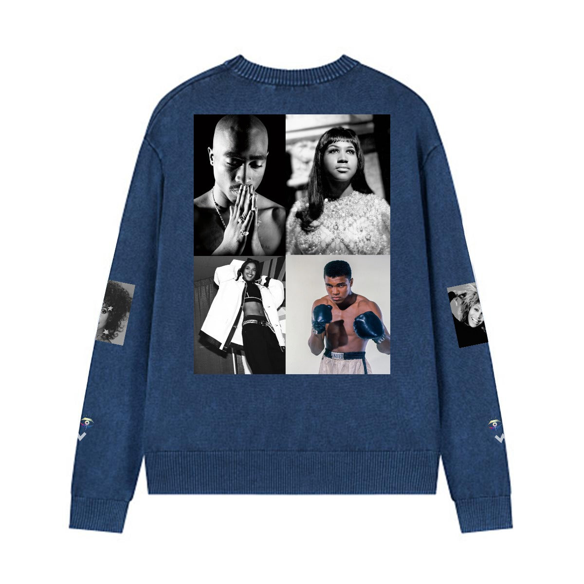 Black Legacy Men’s Vintage Crewneck Knit Sweater
