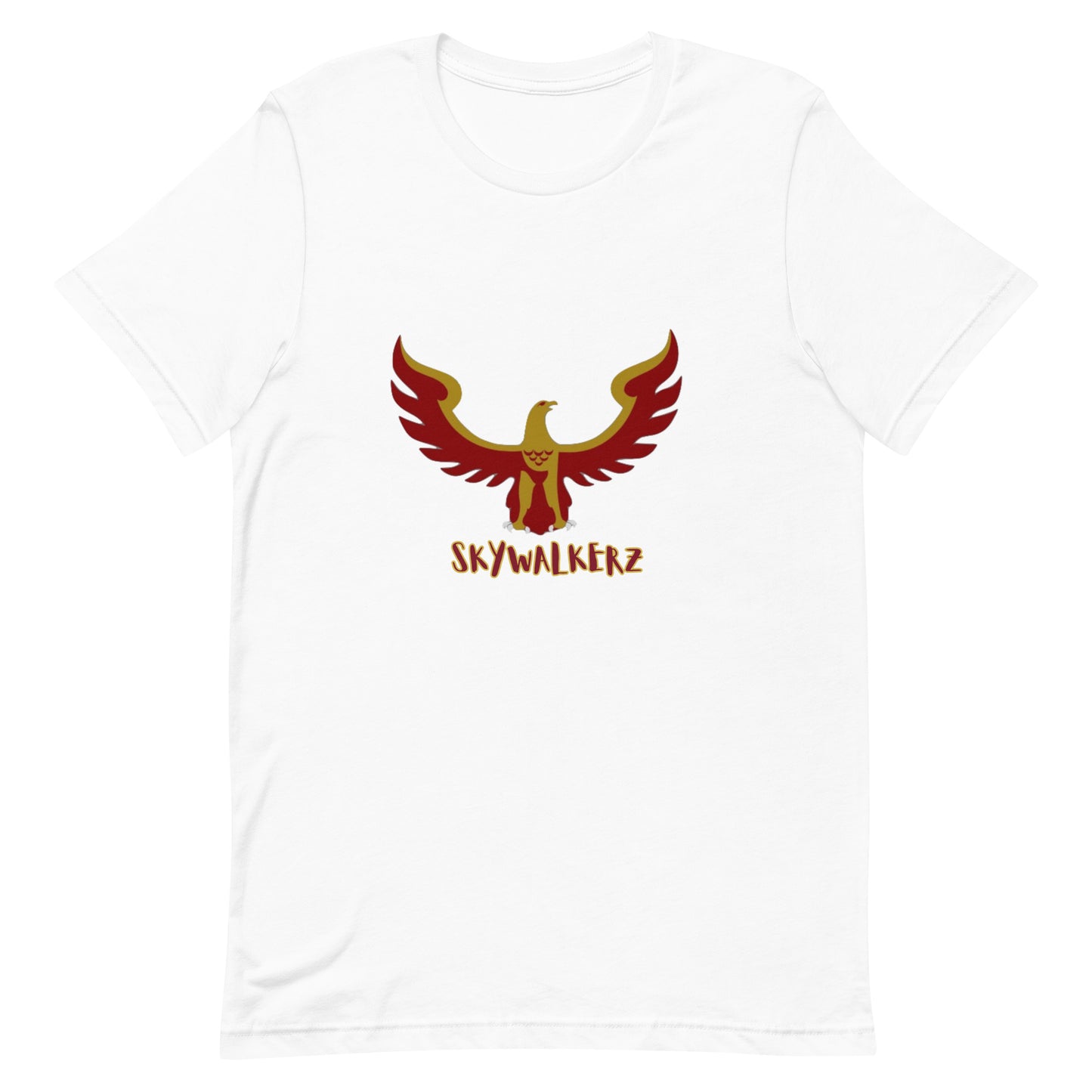 Burgundy/Blu Skywalker shirt