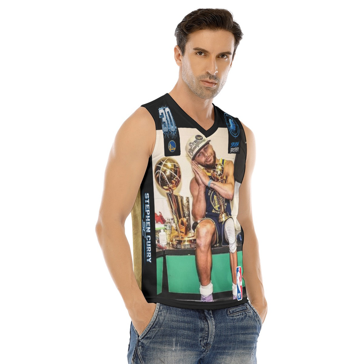 Stephen Curry- Splash Zone Designer Tank Top