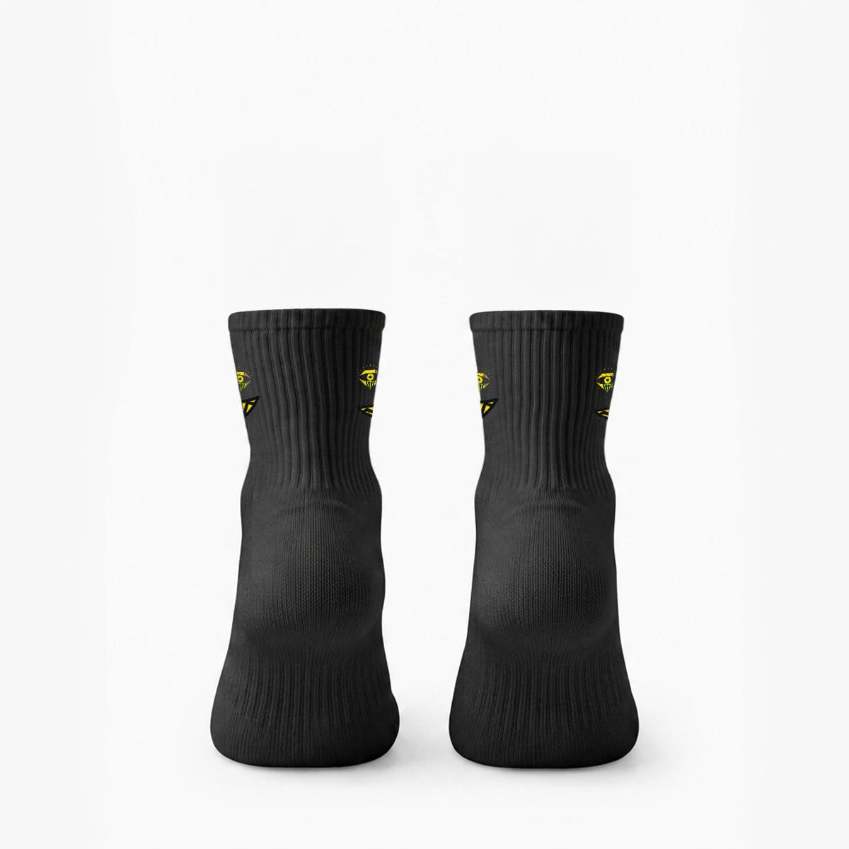 Embroidery Designer Merch Mid-Calf Socks|Cotton