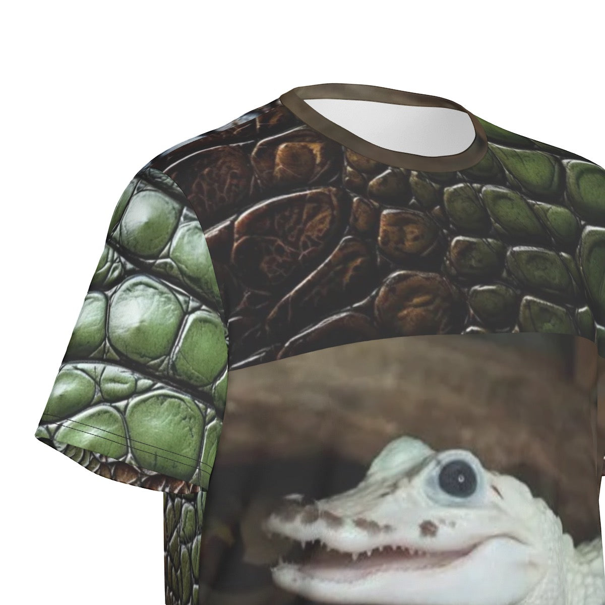 Brown/Green Gator Shirt