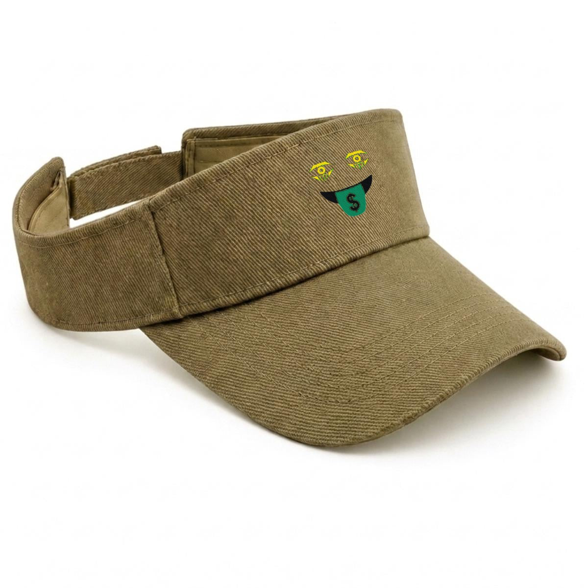 Embroidery Money Moves Designer Open-Top Visor