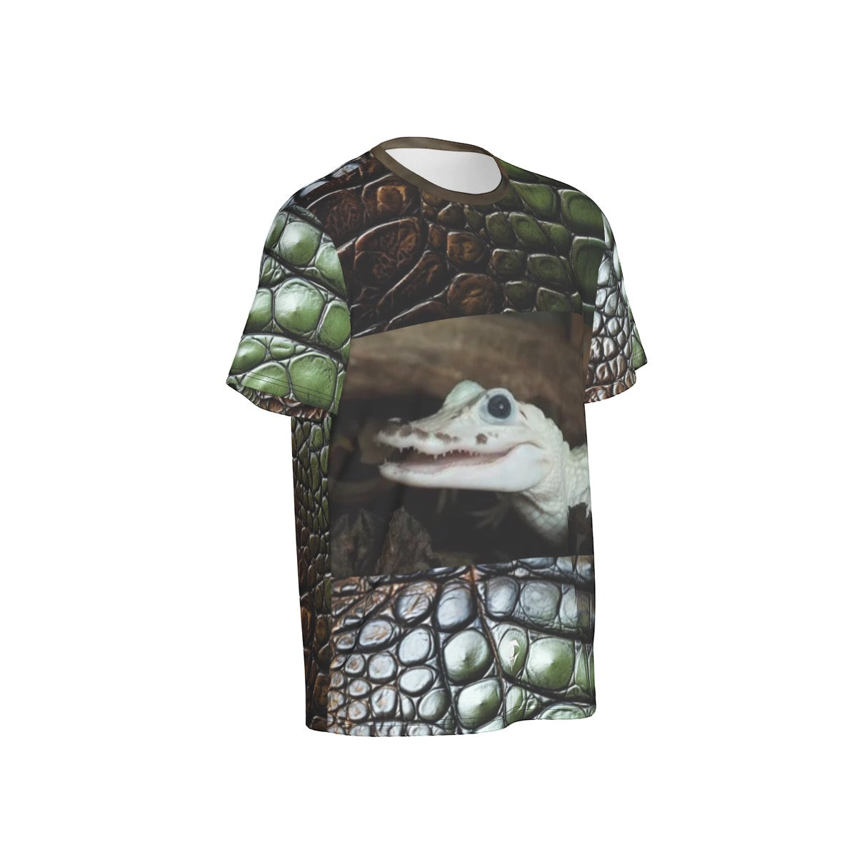 Brown/Green Gator Shirt