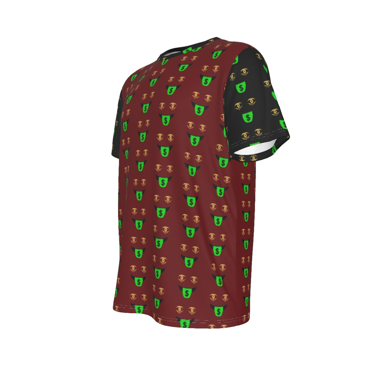 Trap star Black/maroon shirt