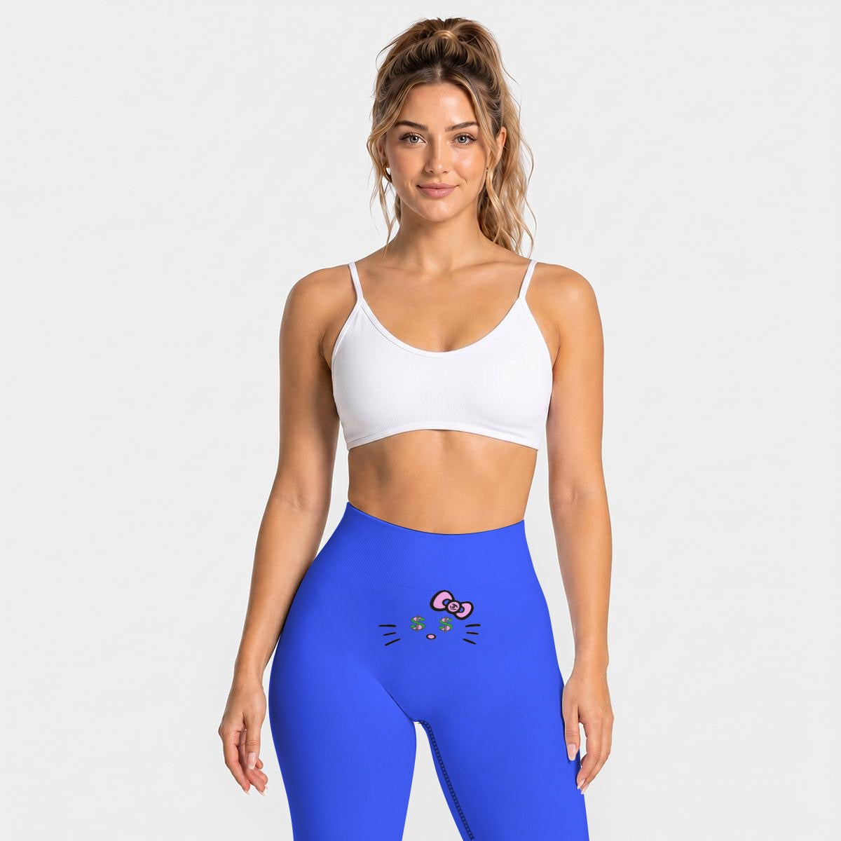 Royal Blue High Waisted Butt-Lifting Leggings