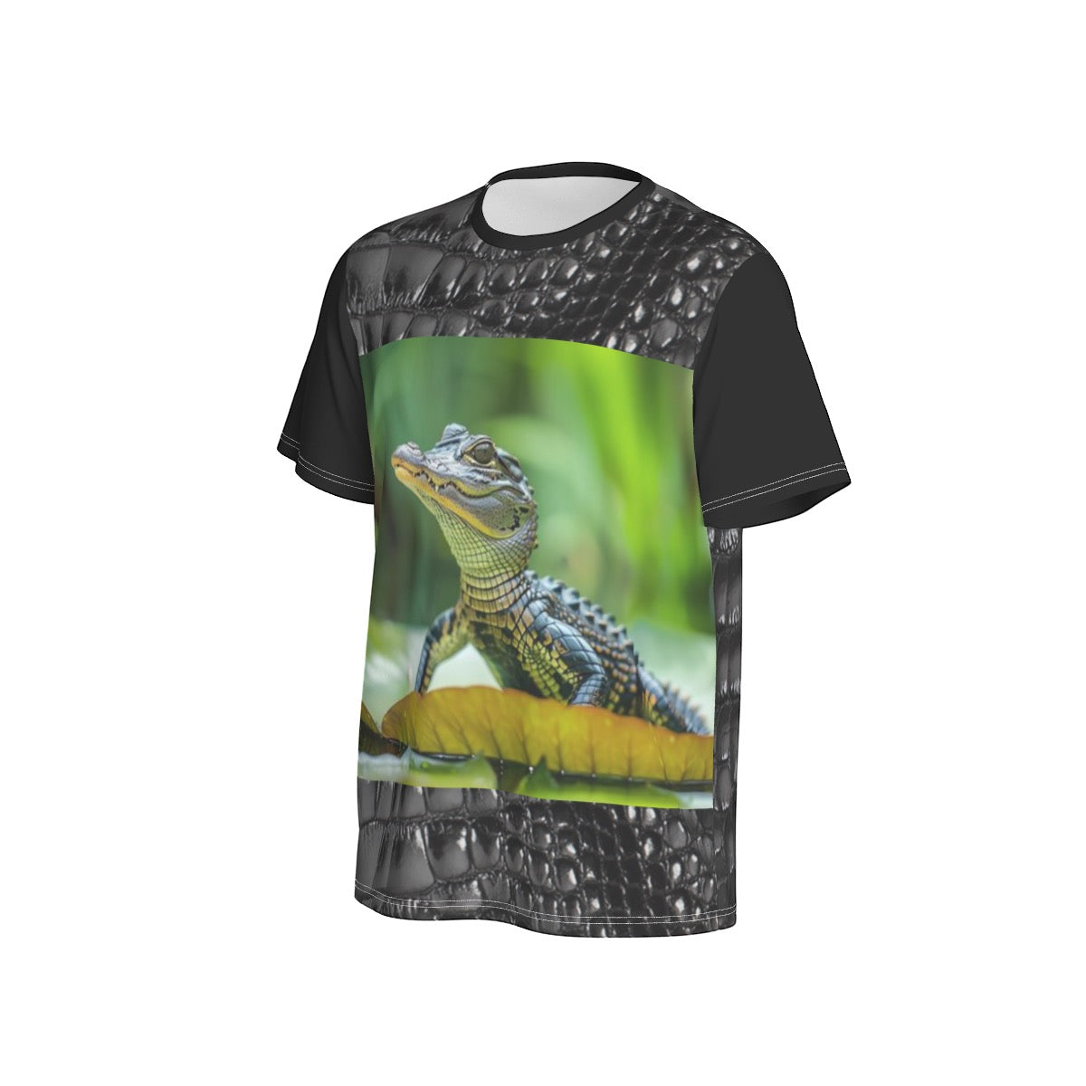 Black/Green Gator Shirt