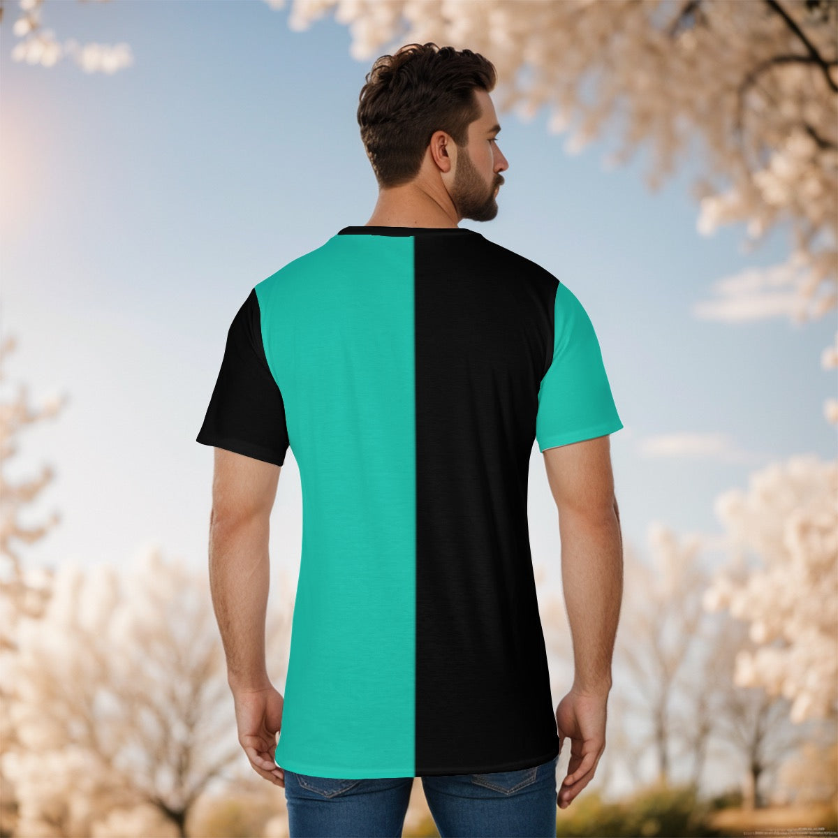 Teal Designer Outlaw Shirt