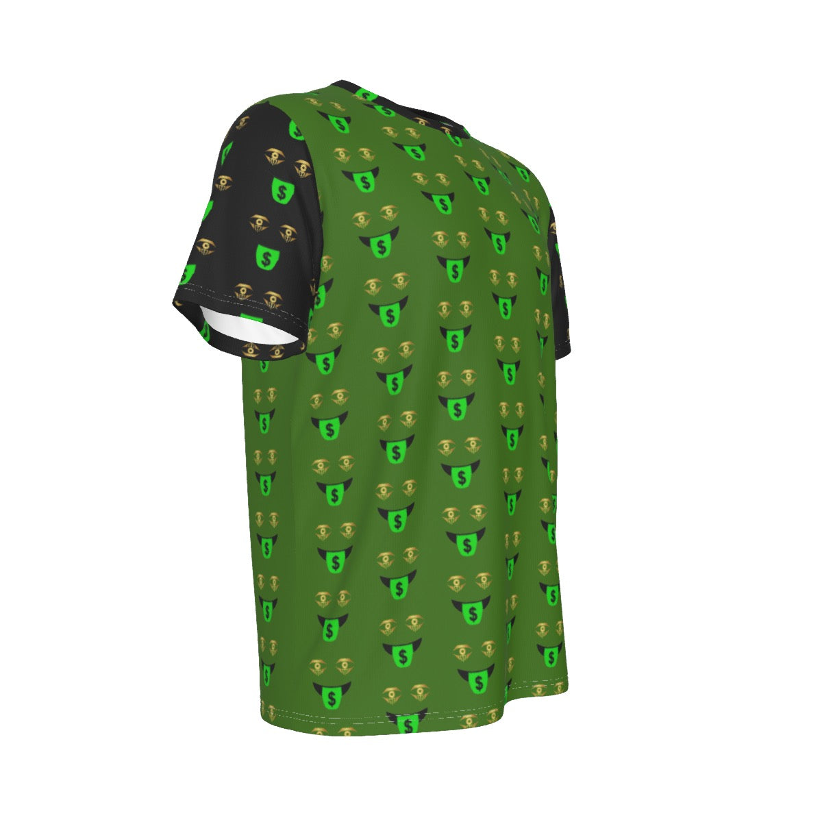 Trap star Black/green shirt