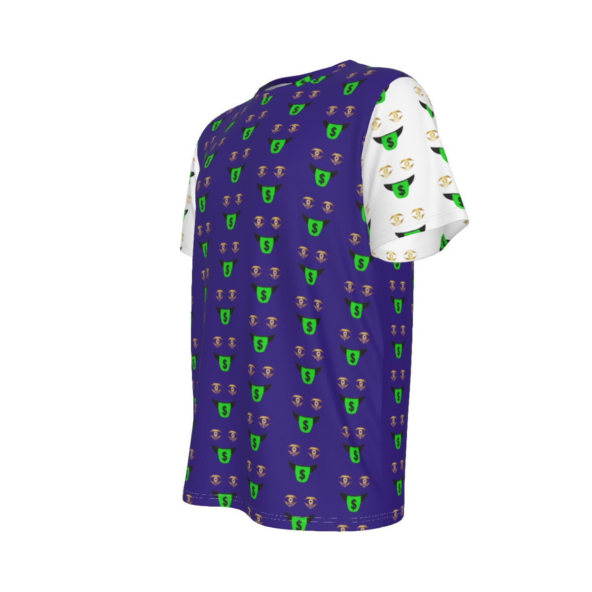 Trap star purple/white shirt