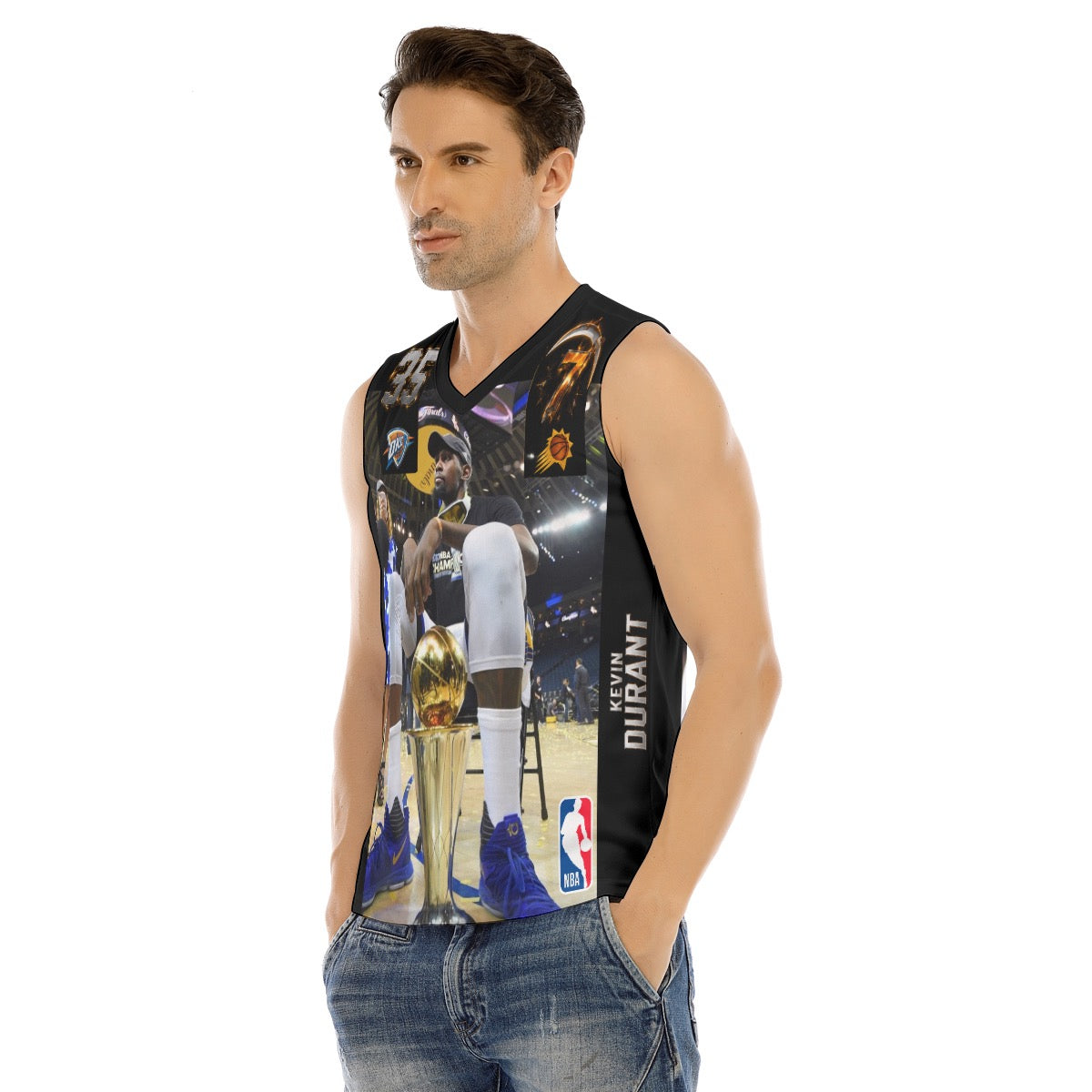 Kevin Durant-Slim Reaper Designer Tank Top