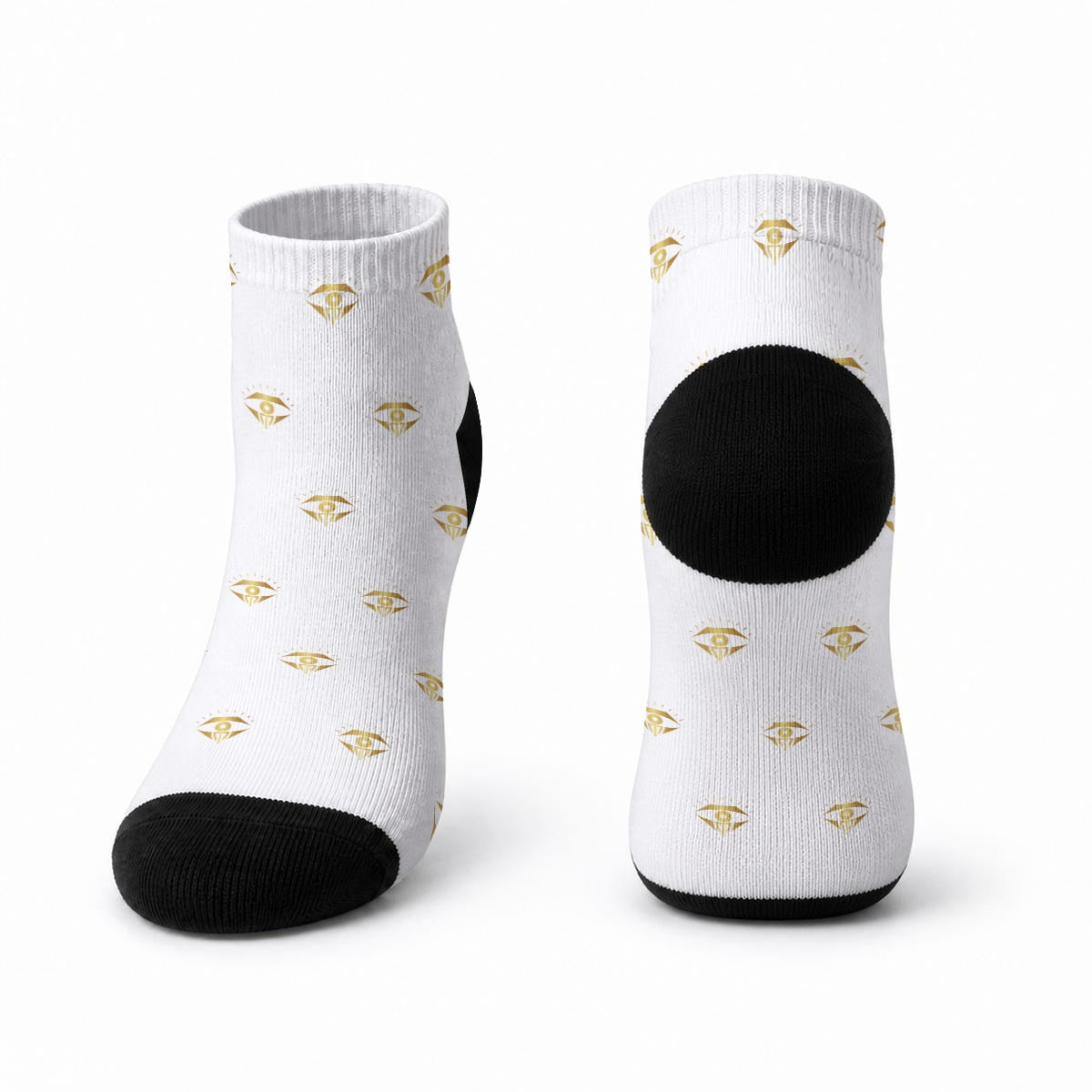 MD signature logo socks-white