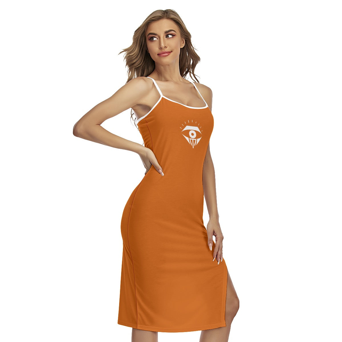burnt orange  Cami Dress