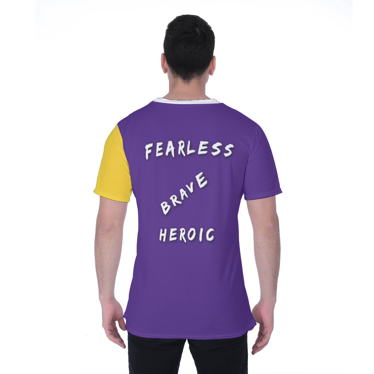 Courage yellow/purp T-shirt | Birdseye