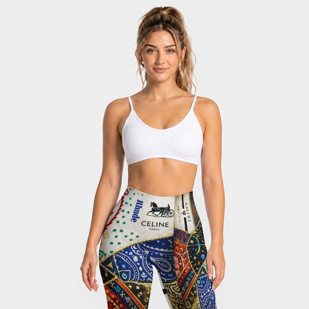 Luxury Chaos High Waisted Butt-Lifting Leggings