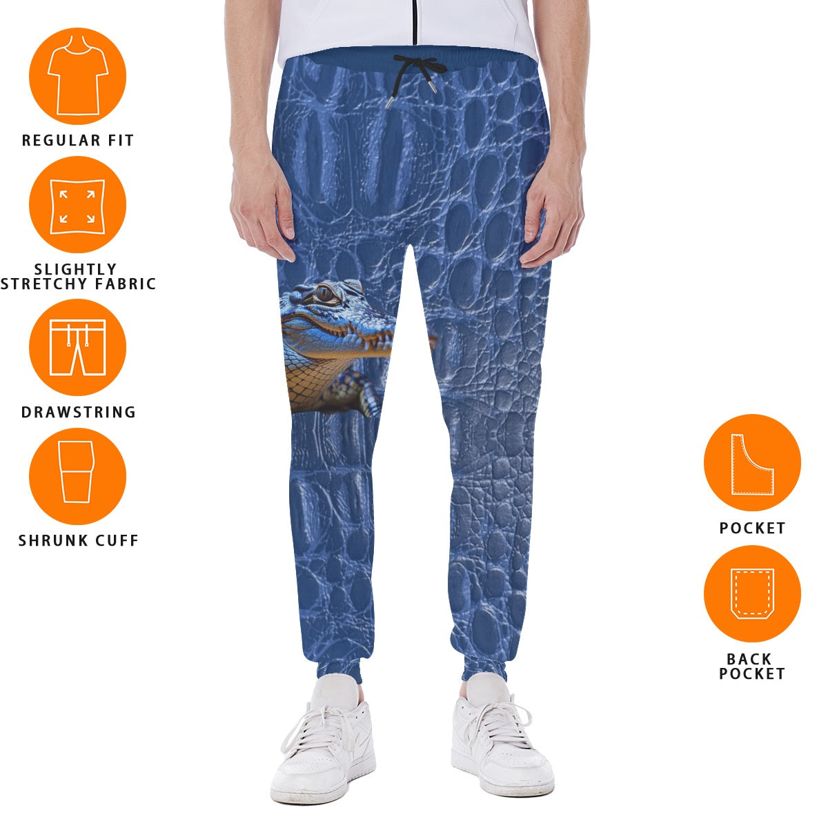 Blue Gator Sweatpants