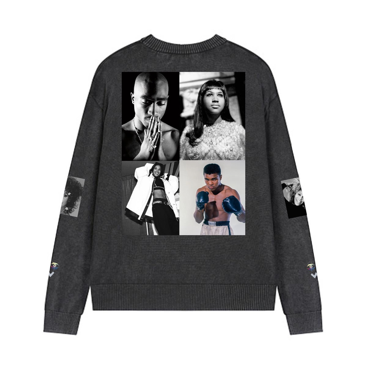 Black Legacy Men’s Vintage Crewneck Knit Sweater
