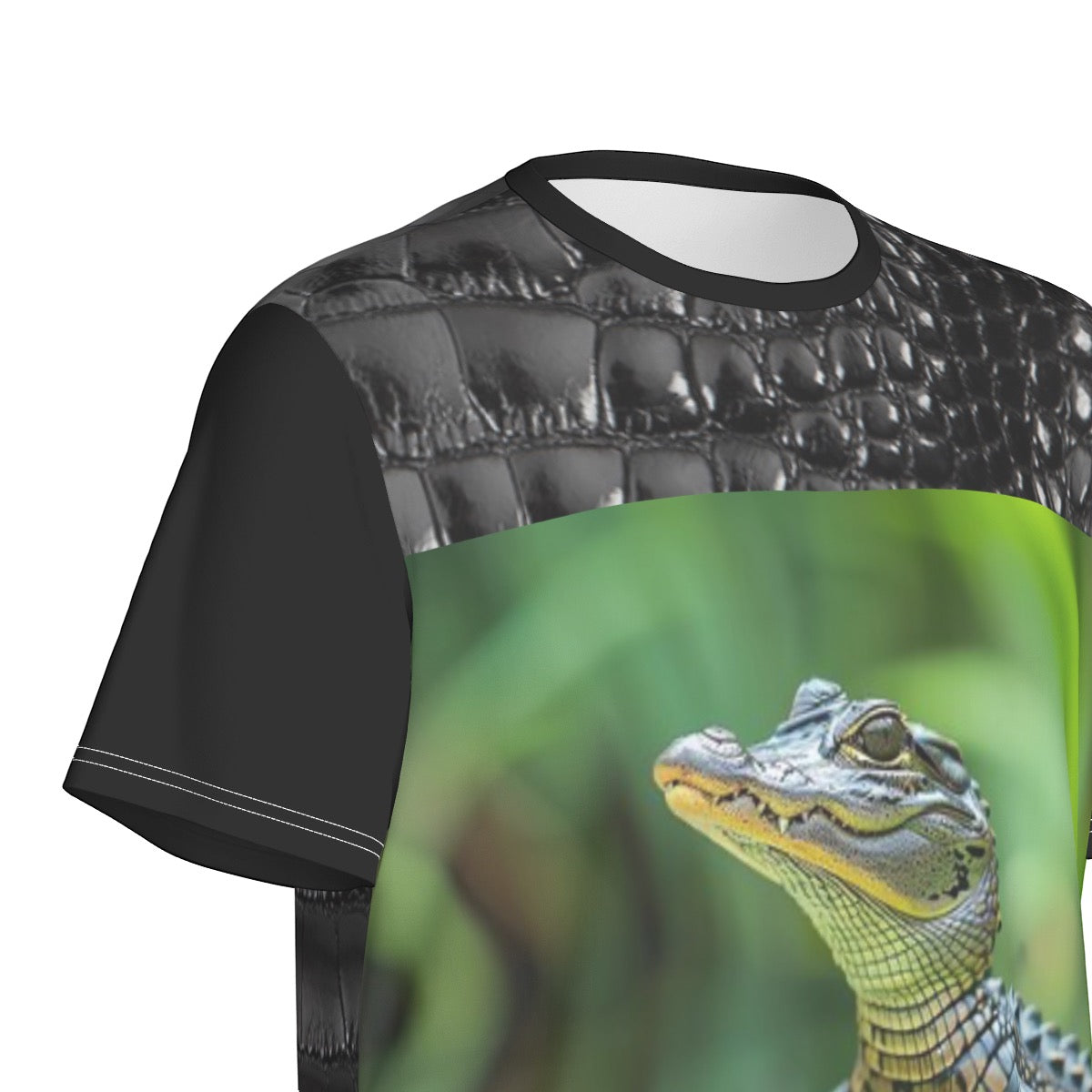 Black/Green Gator Shirt