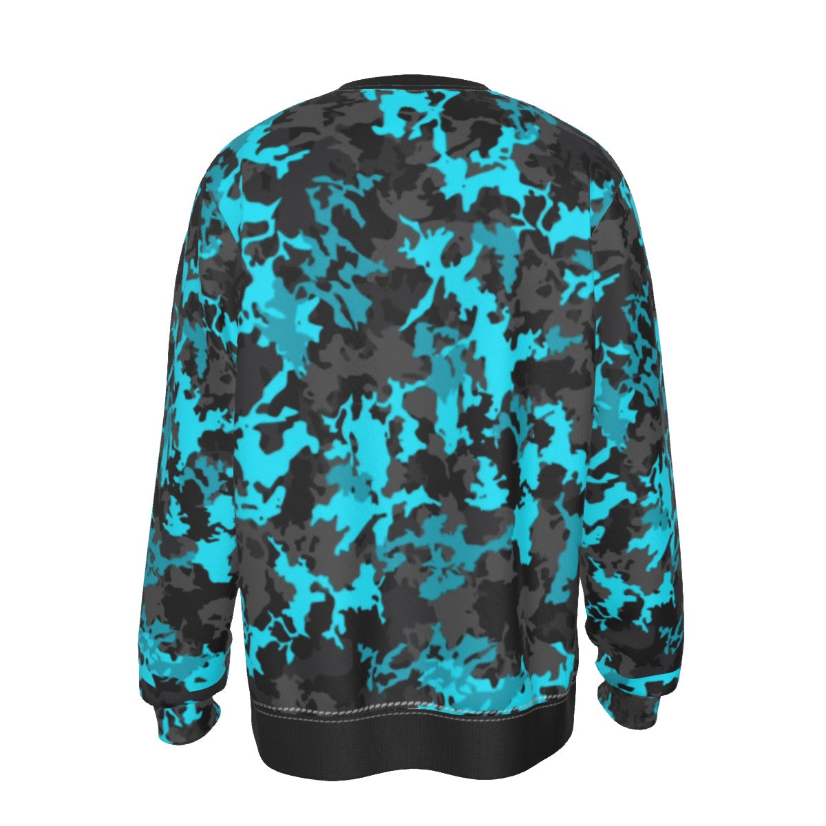 Blu/Black Camo Sweatshirt