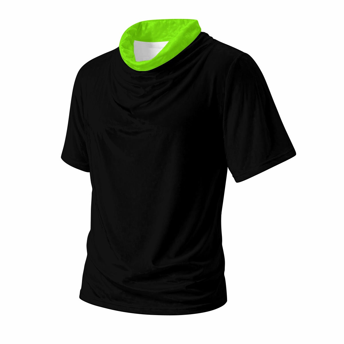 Acid Designer Draped Neck Shirt
