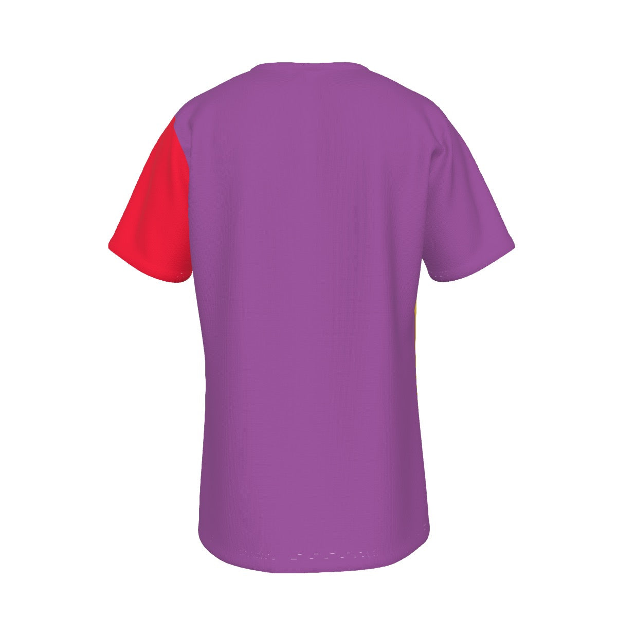 yellow/blu/red/purp outlaw shirt