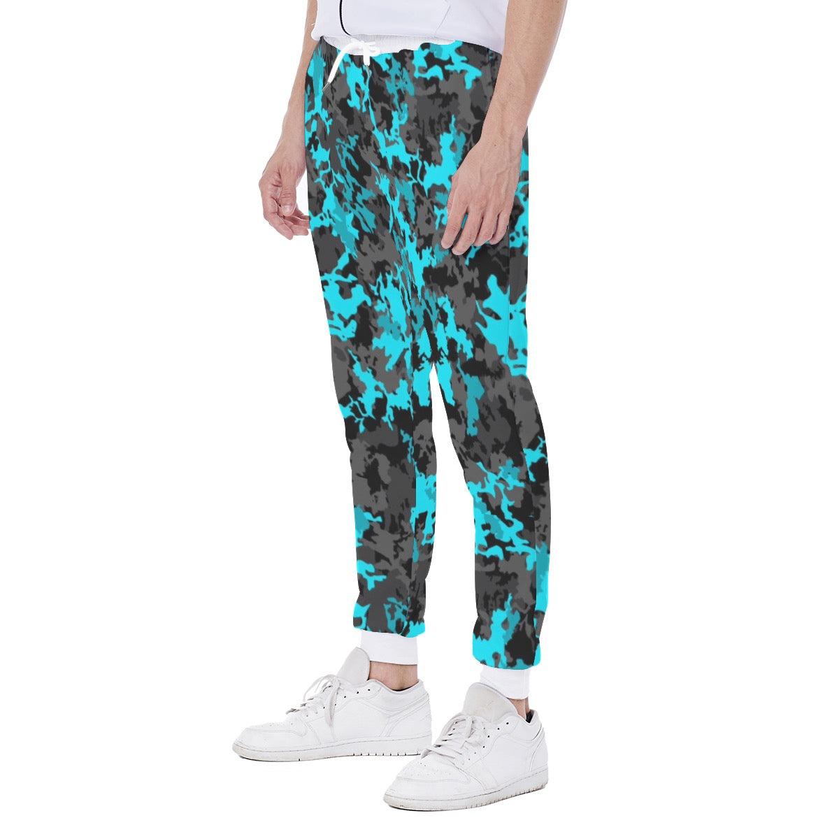 Blu/Black Camo Sweatpants