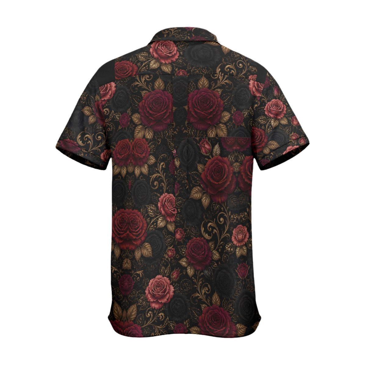 Midnight Rose League Cotton poplin