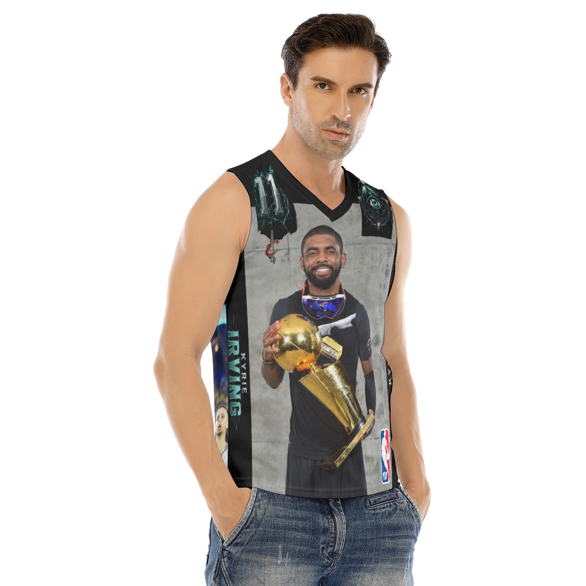 Kyrie Irving-Third Eye Handles Designer Tank Top
