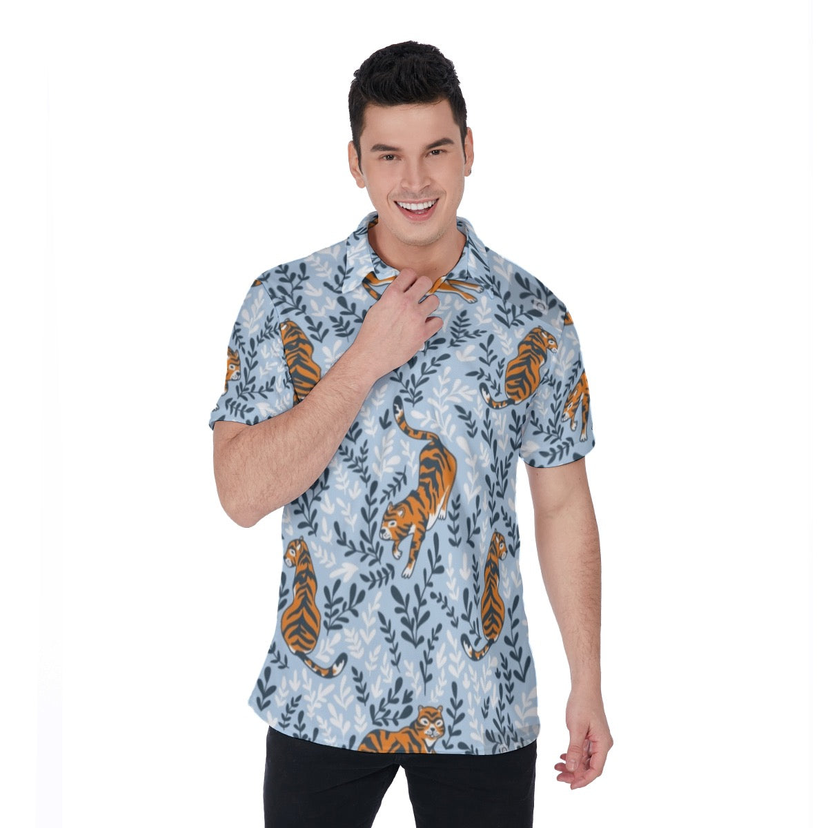 blu tiger Polo merch