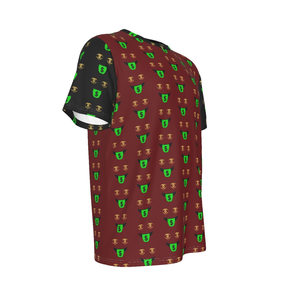 Trap star Black/maroon shirt