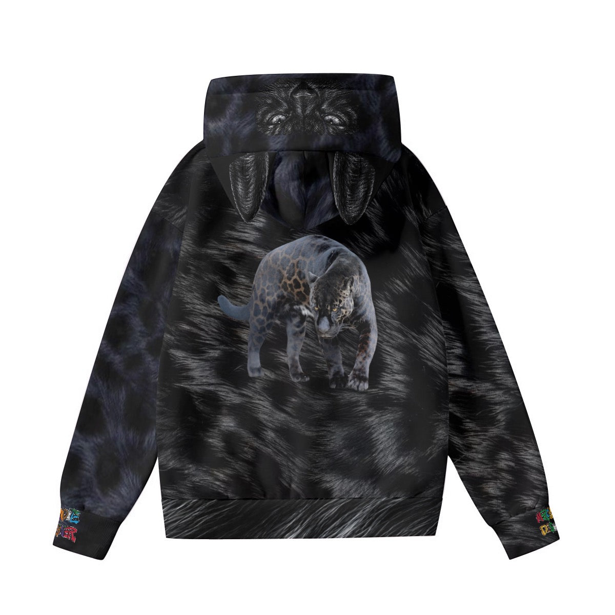 Black Panther Hoodie Wit Ears