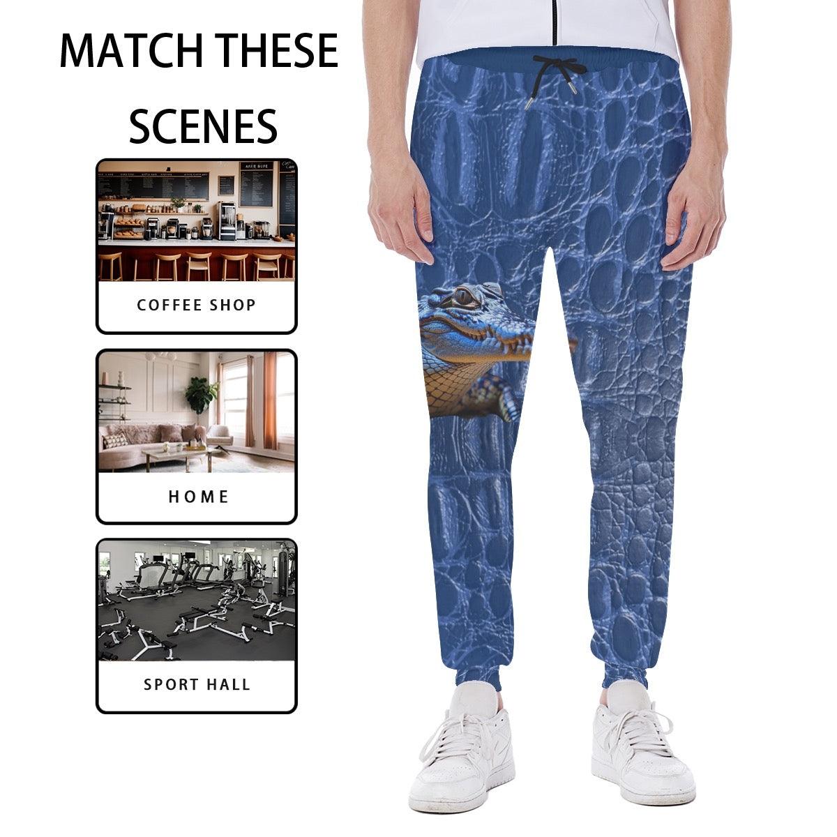 Blue Gator Sweatpants