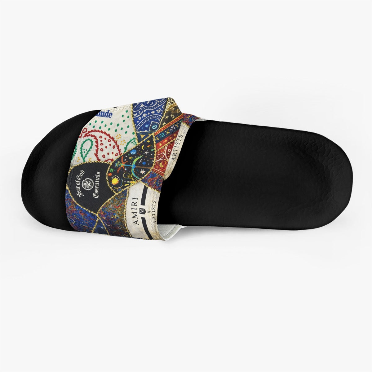 Luxury Chaos Velcro Slippers