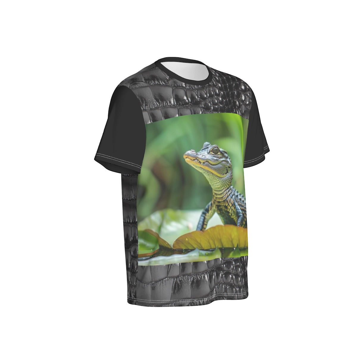 Black/Green Gator Shirt