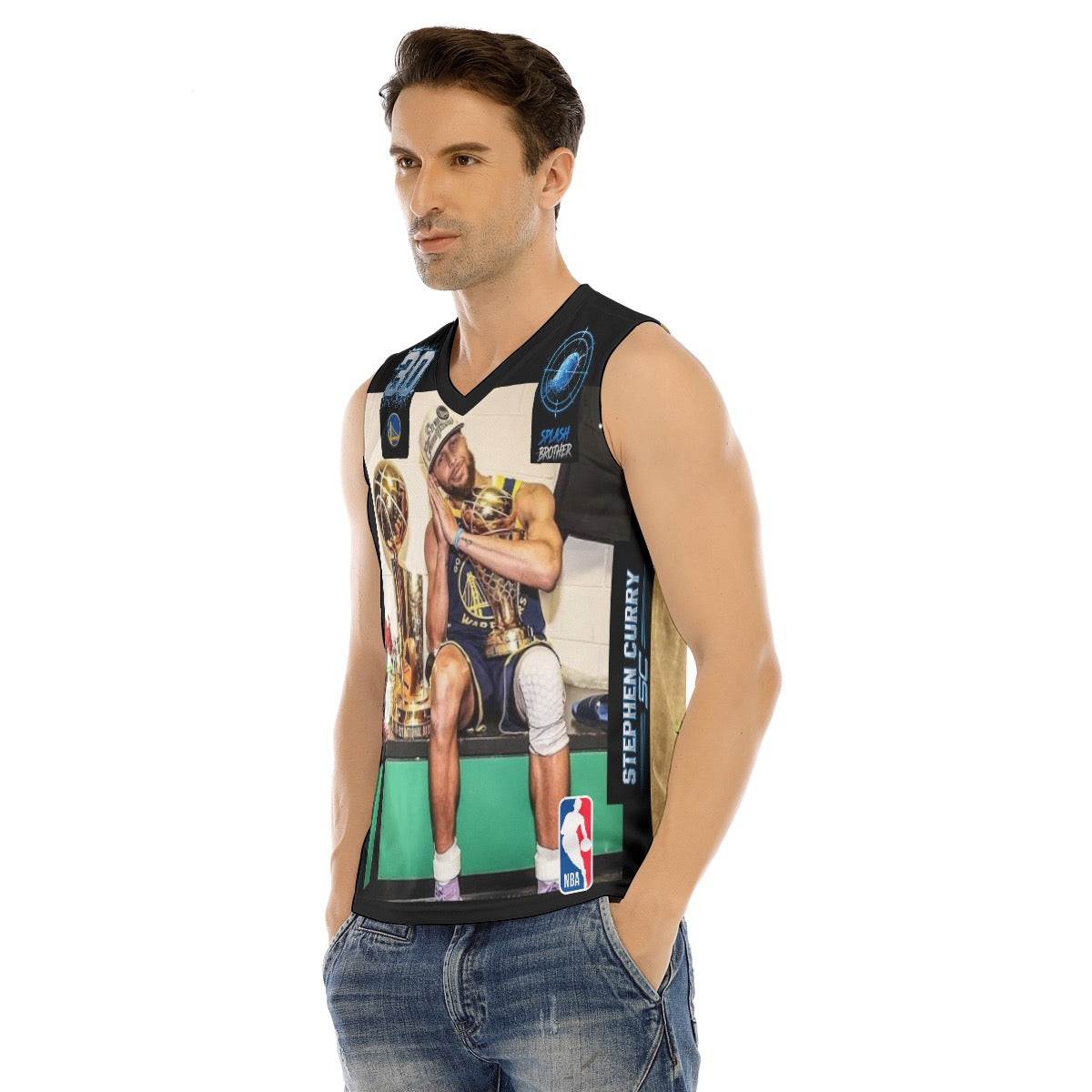Stephen Curry- Splash Zone Designer Tank Top