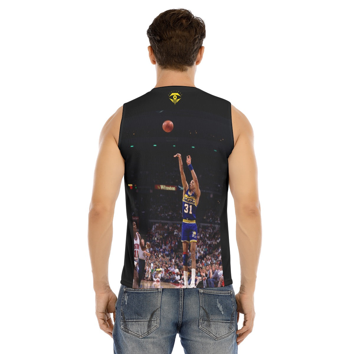 Reggie Miller-Miller Time Designer Tank Top