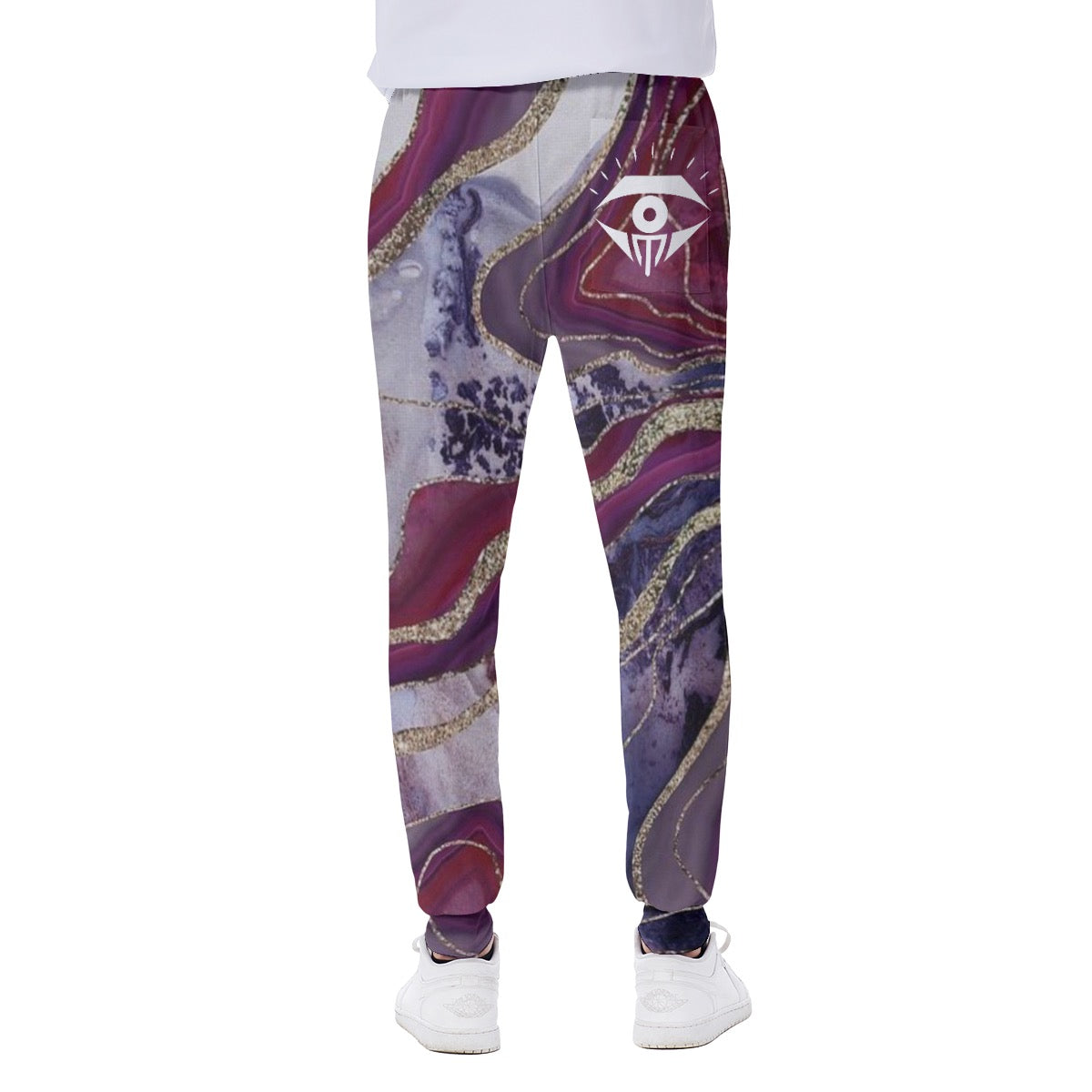 Purp Marble  Sweatpants