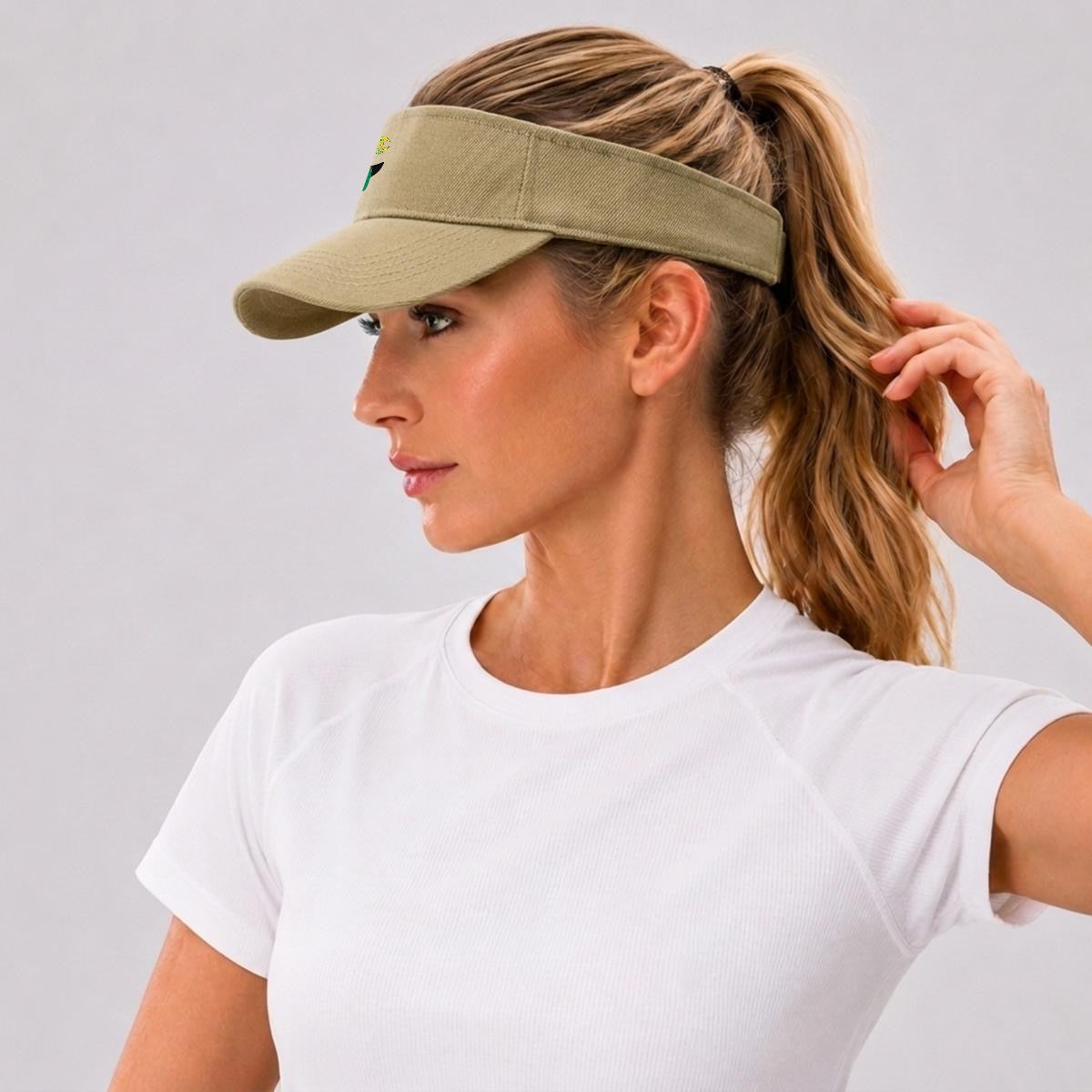 Embroidery Money Moves Designer Open-Top Visor