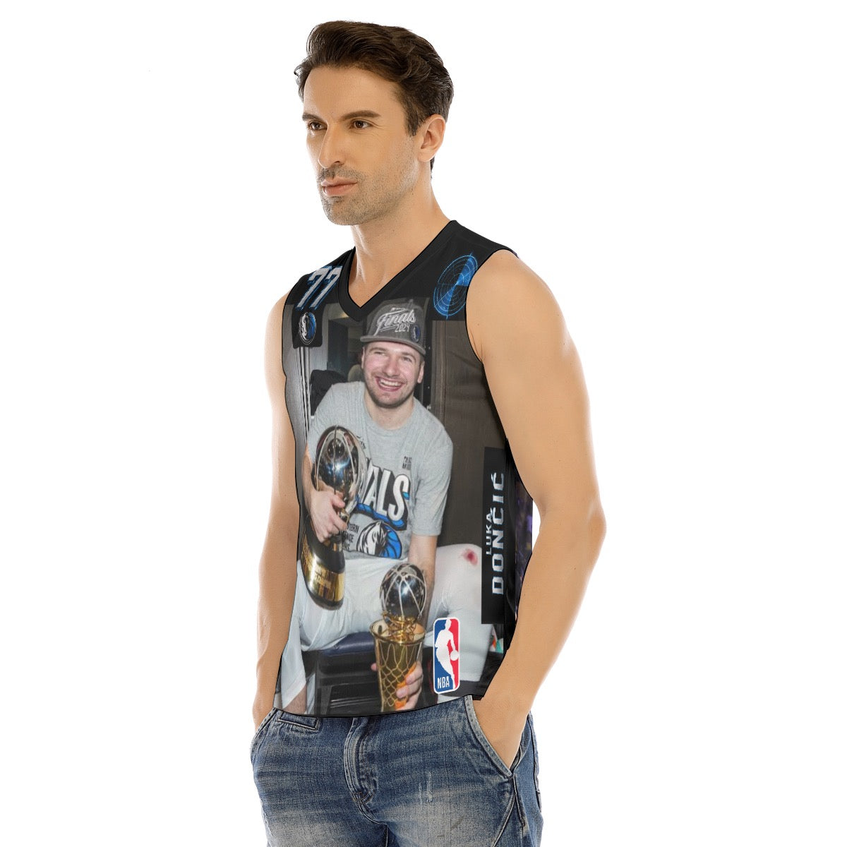 Luka Doncic-Court Vision Designer Tank Top
