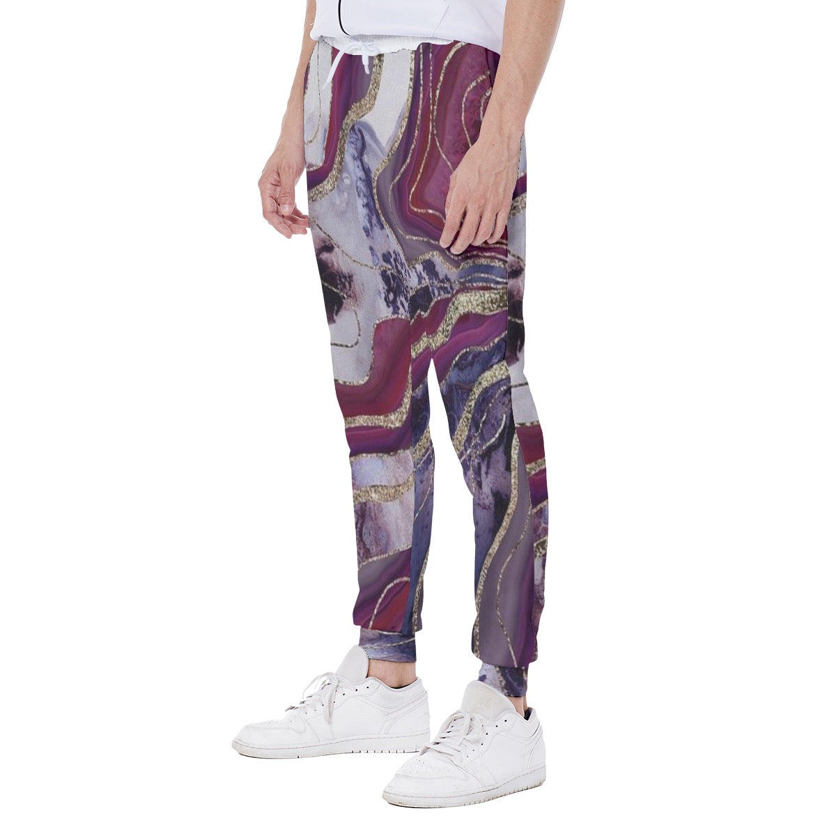 Purp Marble  Sweatpants