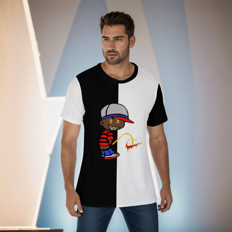 Black White Designer Outlaw shirt