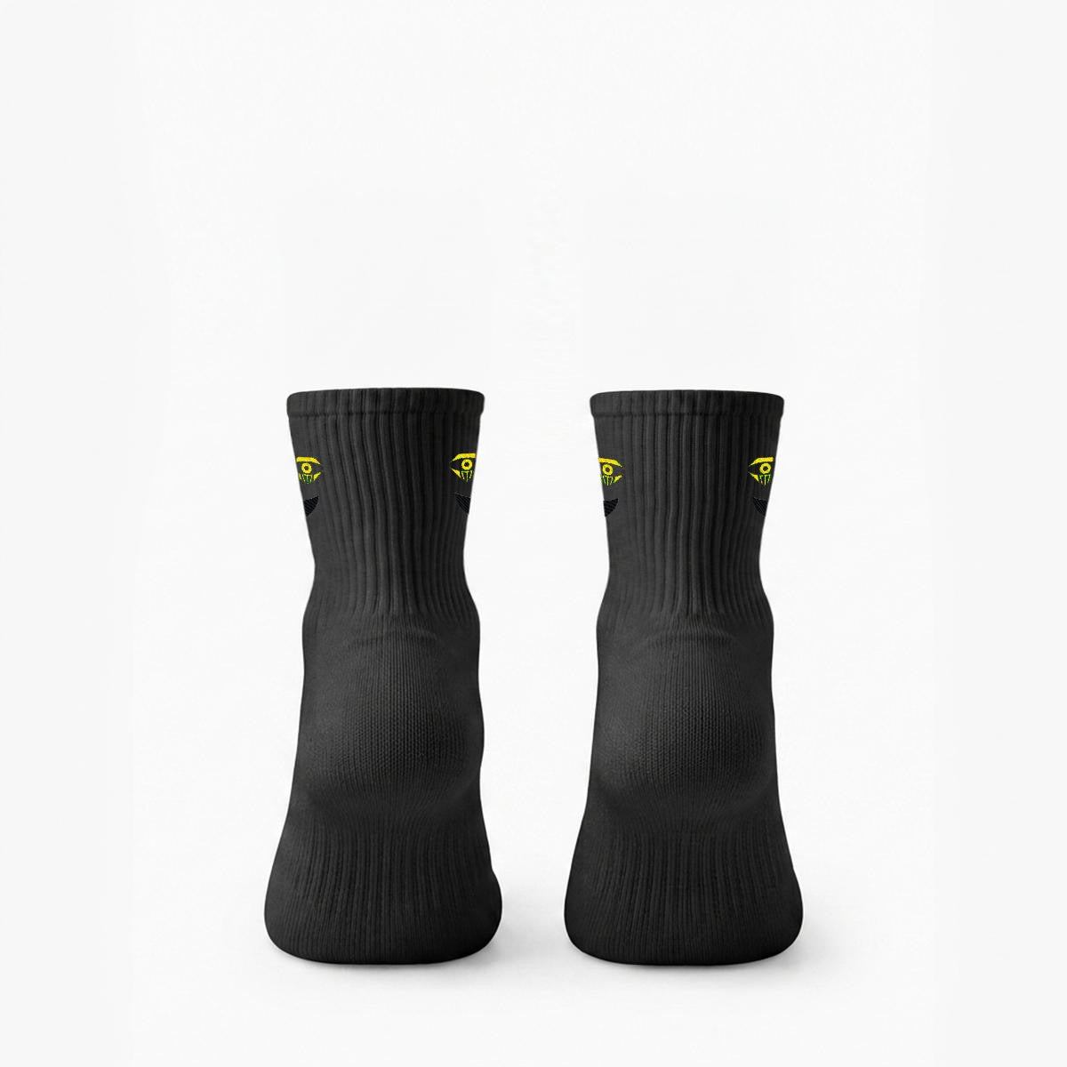 embroidery Money Moves Mid-Calf Socks|Cotton
