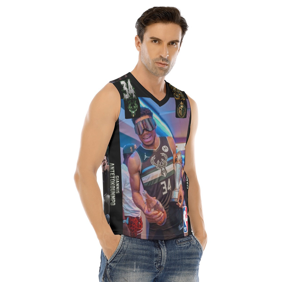 Giannis Antetokunmpo-Greek Freak Ascension Designer Tank Top