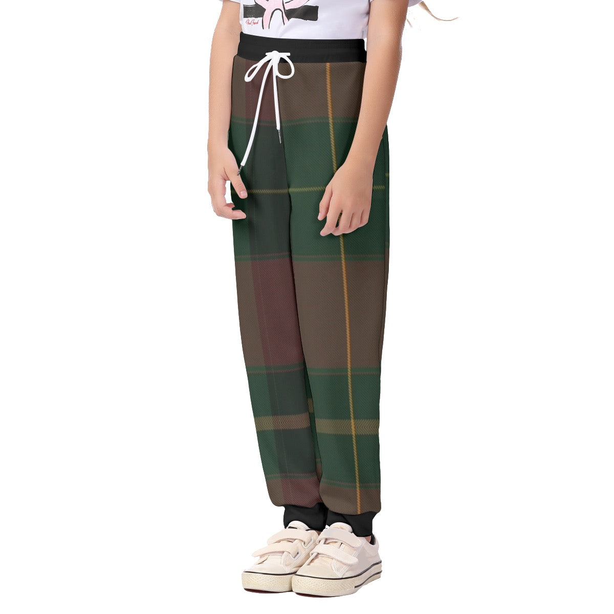 plaid merch Casual Pants