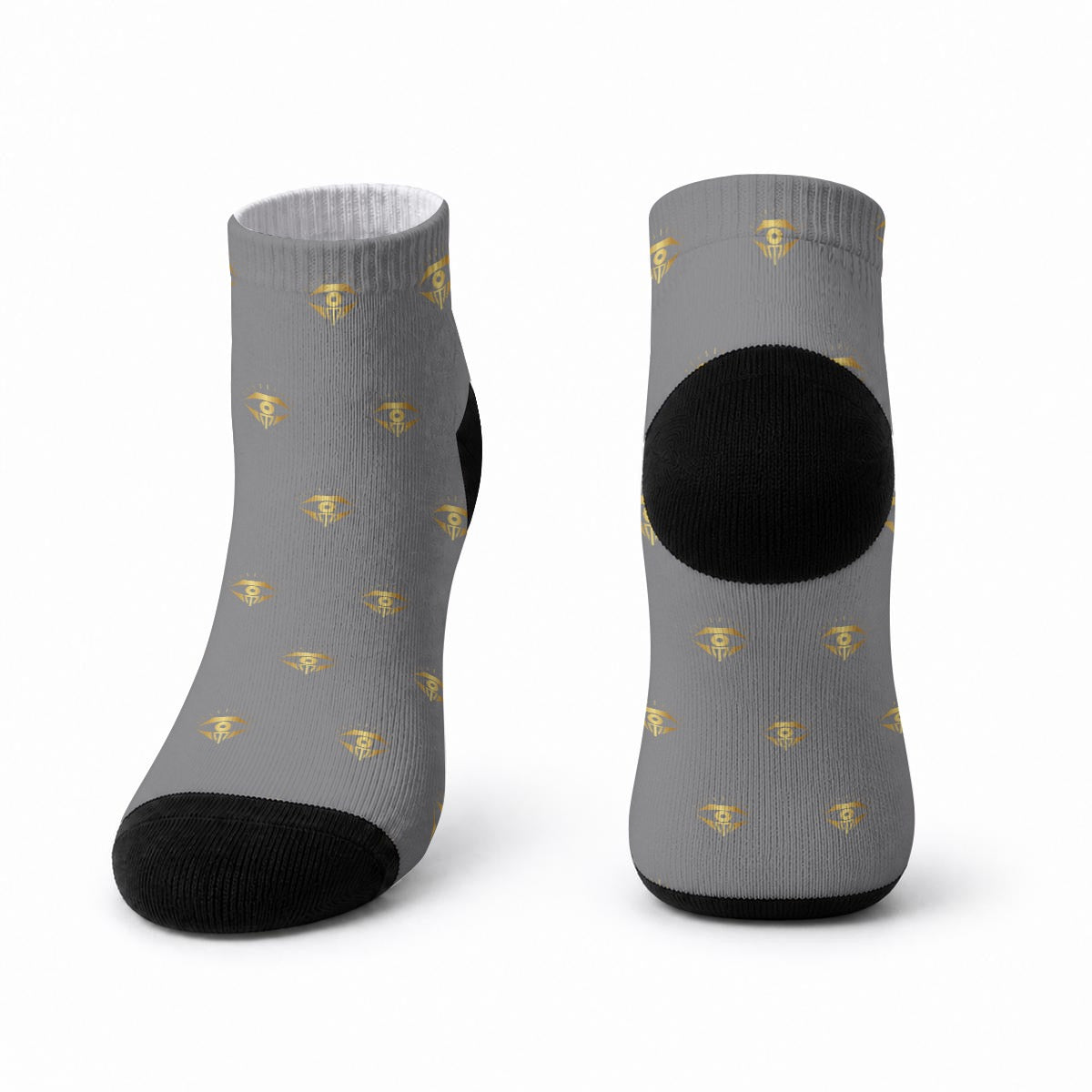 MD signature logo socks-grey
