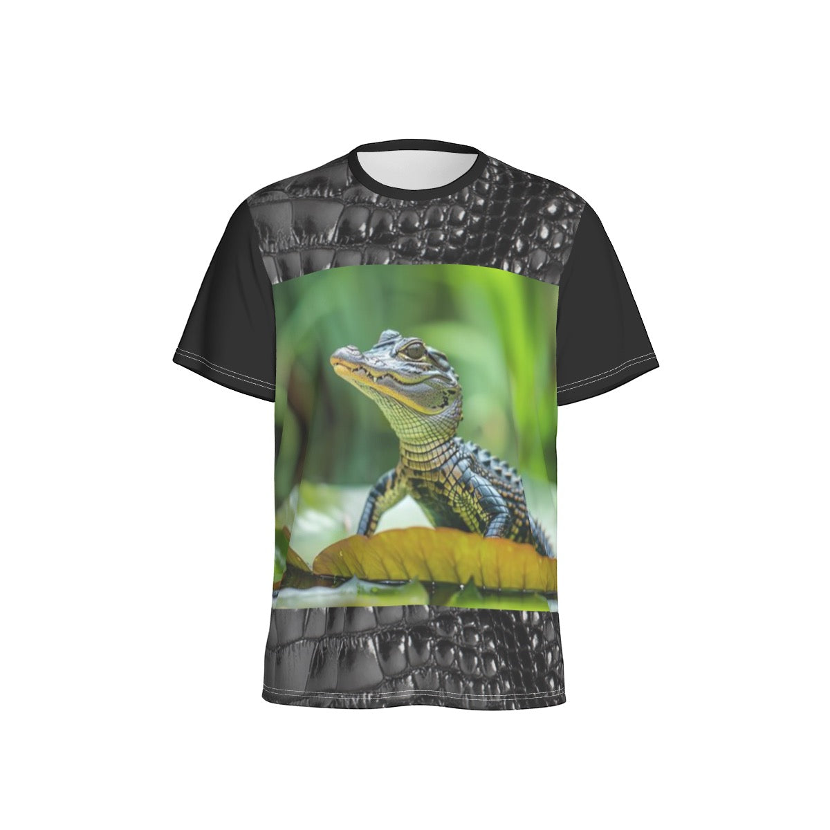 Black/Green Gator Shirt