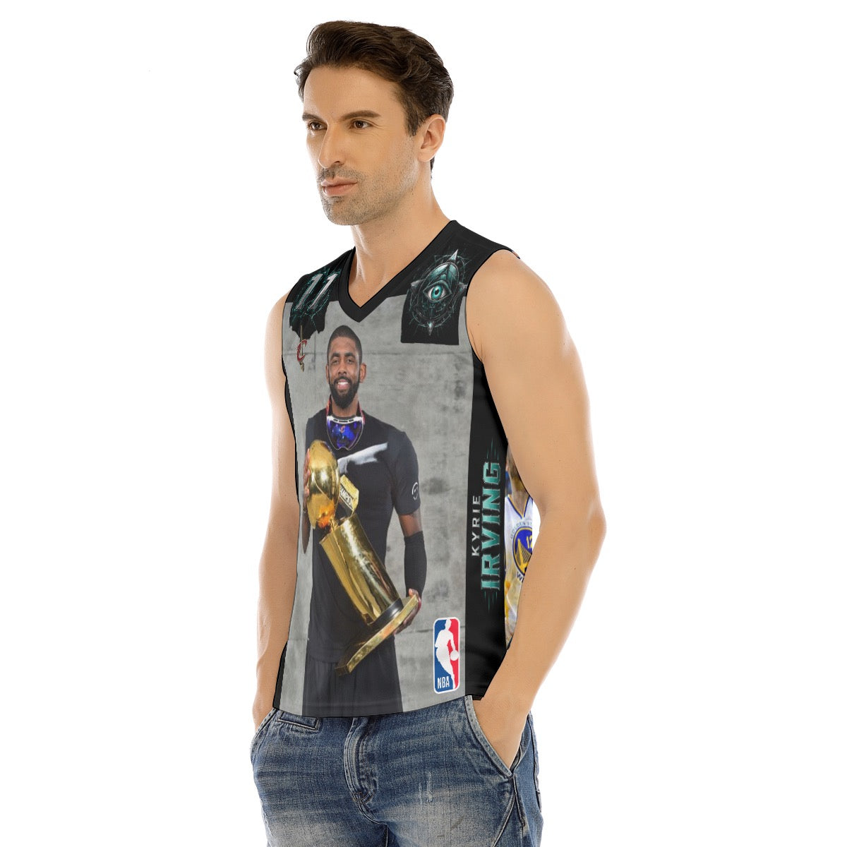 Kyrie Irving-Third Eye Handles Designer Tank Top